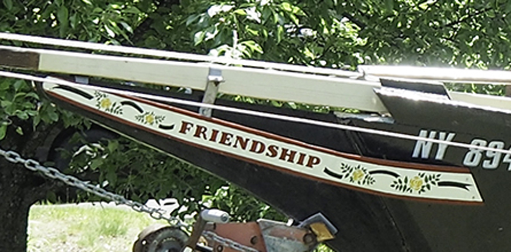 Skipjack Friendship Trailboard